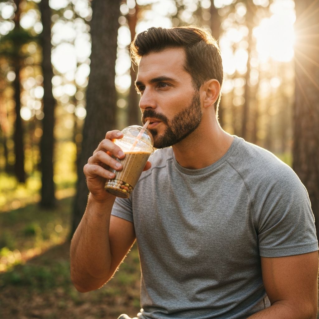 Aktiver Lebensstil mit natürlichen Nahrungsergänzungen